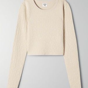 Sunday Best NWOT Knit Cropped Volpe Sweater